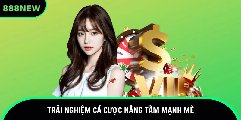 Trải nghiệm cá cược nâng tầm mạnh mẽ